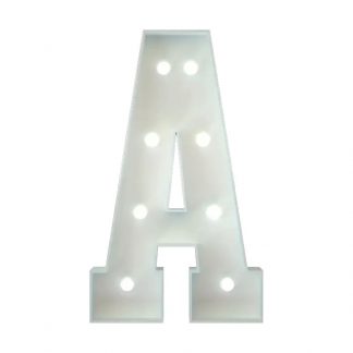 Marquee Letter A