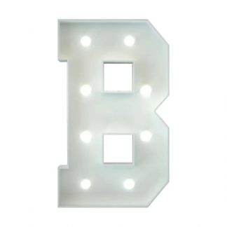 Marquee Letter B