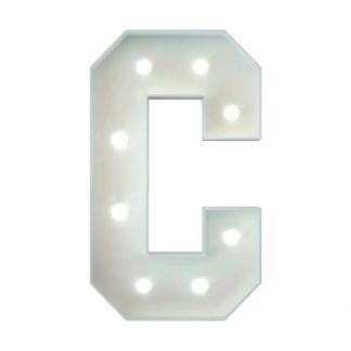 Marquee Letter C