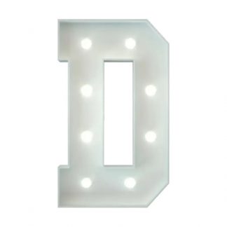 Marquee Letter D