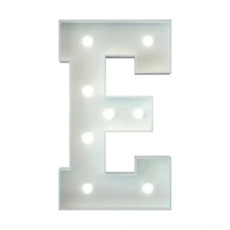 Marquee Letter E