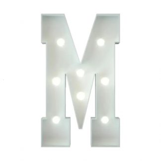 Marquee Letter M